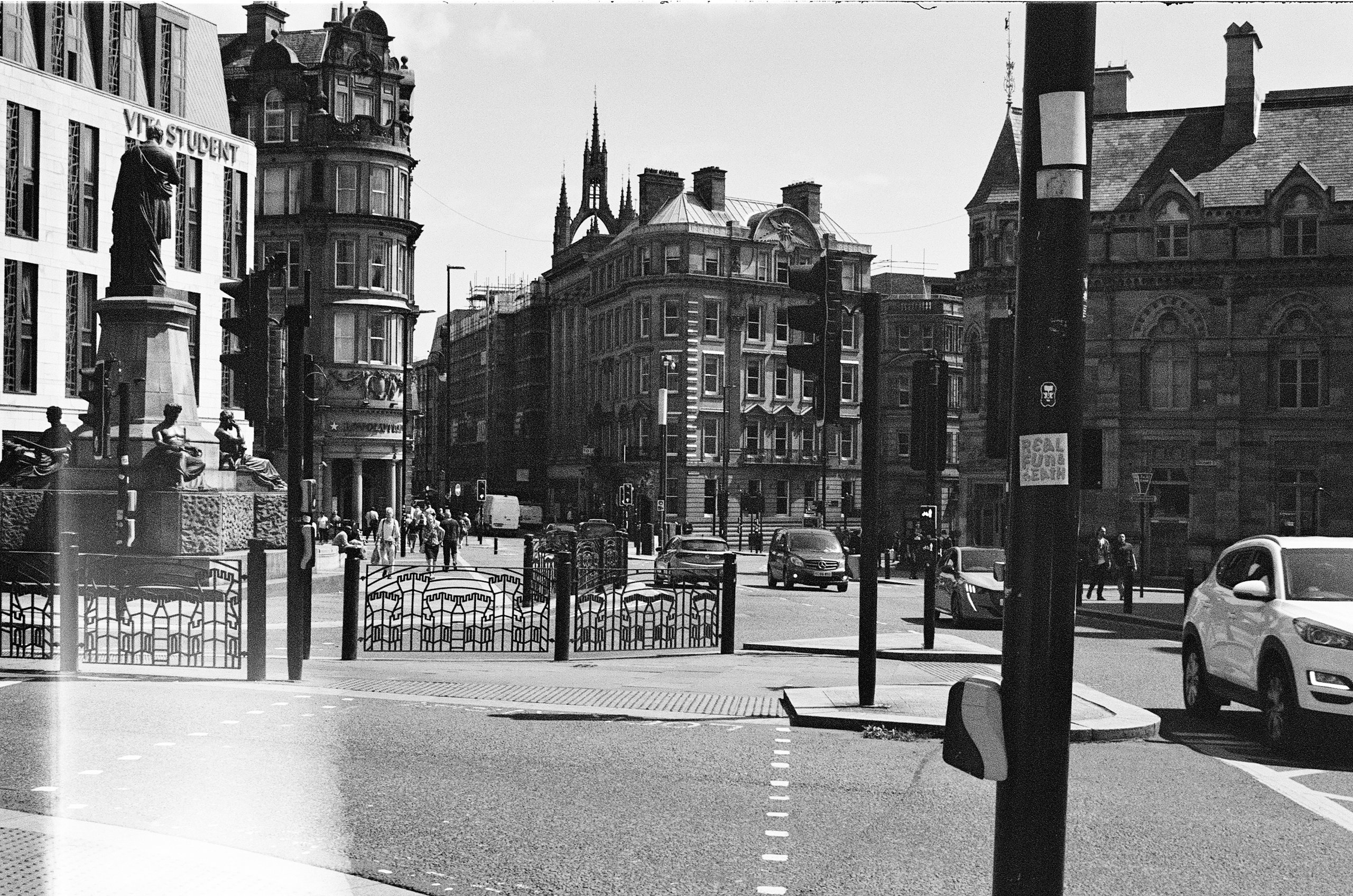 pedestrian crossing newcastle 