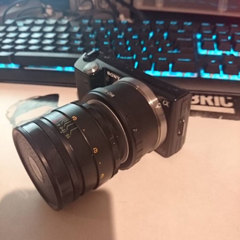 I'm not compensating for anything #photography #mirrorless #helios44 #helios #sony