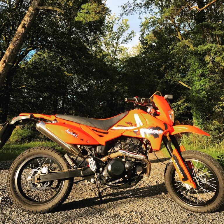 Just a small ride out. #sarcasm #ride #rideout #supermoto #supermotard #motorbike #motorcycle #bike…