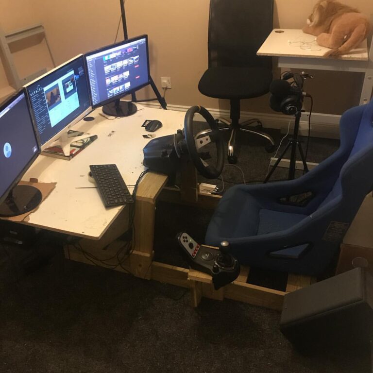 The rig is complete #simulator #simrig #simracing