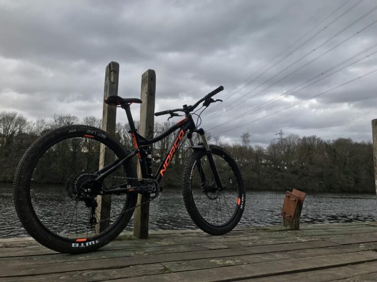 Just a short ride today just snapped this. #mtb #mountainbike #norco #norcofluid #lancaster #bikevau…