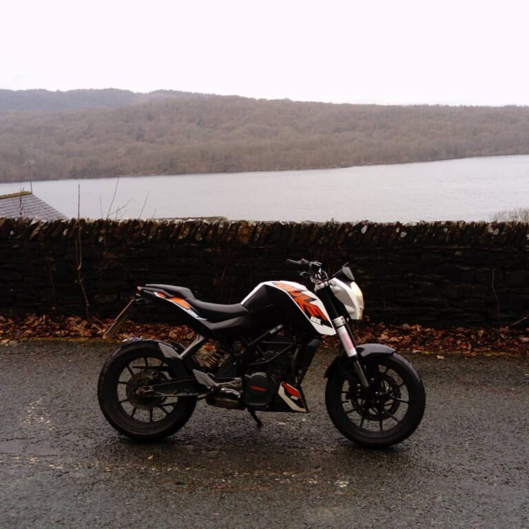 Nice ride out to windermere. #bike #motercycle #rideout #ktm #duke